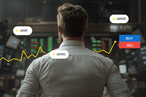 Maximize your trading potential with Exness' lowest US index spreads to date